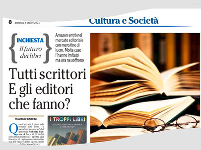 Tutti scrittori. E gli editori che fanno? - Il futuro dei libri (8/10/2023)