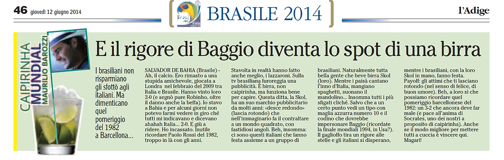 L'Adige, 12 giugno 2014