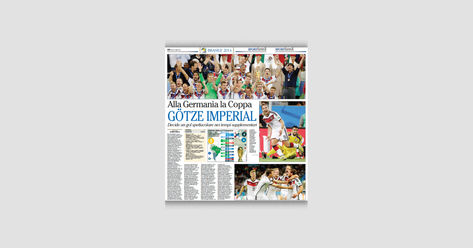 Brasile 2014, Götze Mundial (14/7/2014)