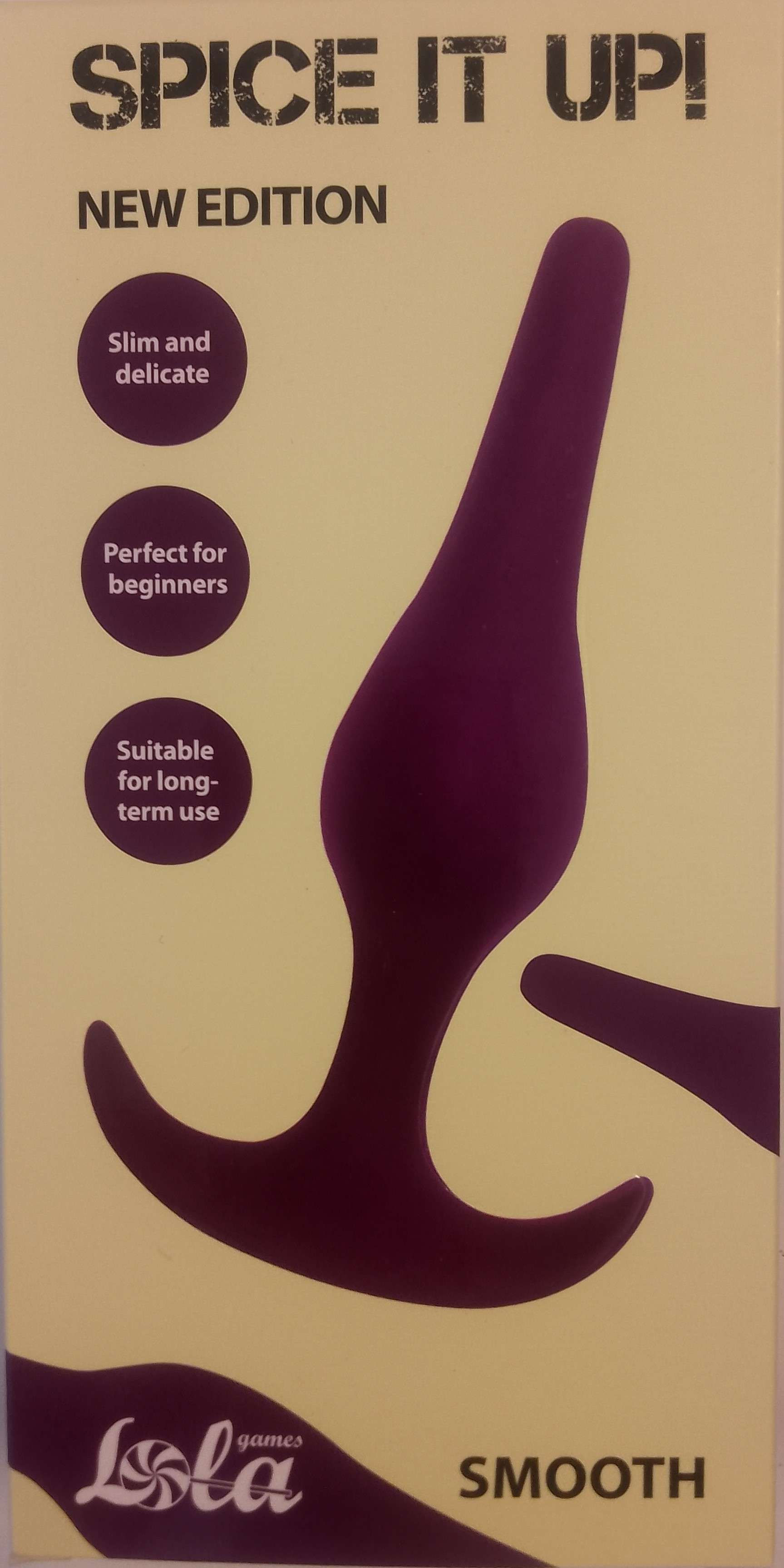 plug silicone diamètre 3 cm spice it up smooth