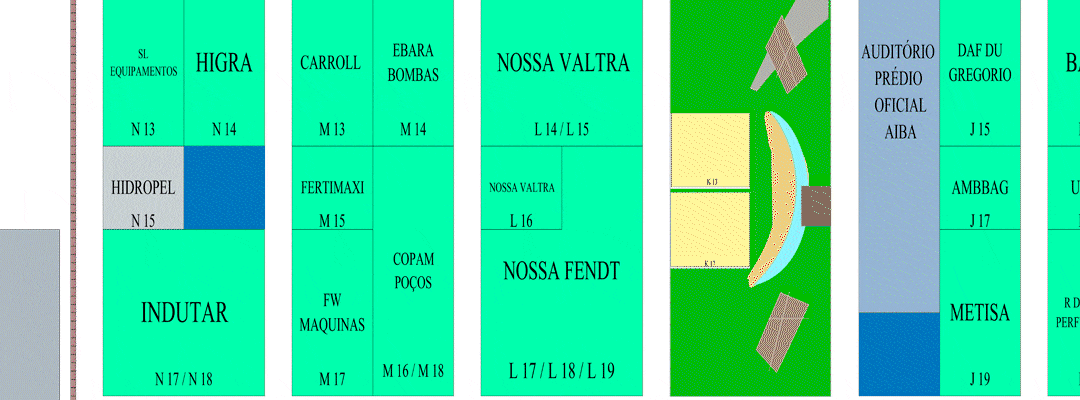 Currais Itabira na Bahia Farm Show 2025 ~ Mapa