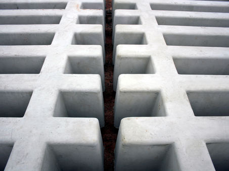 Mata-burro de concreto autoadensável da Currais Itabira