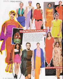 Garzia India edition featured Walnut Spring Summer 2011 in Trend Report