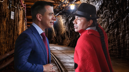 Leonidas Iza denuncia los "intereses mineros" del presidente de Ecuador