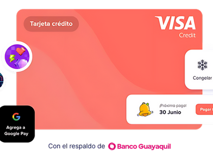 PeiGo lanza la tarjeta Cupo Garantía con respaldo del Banco Guayaquil