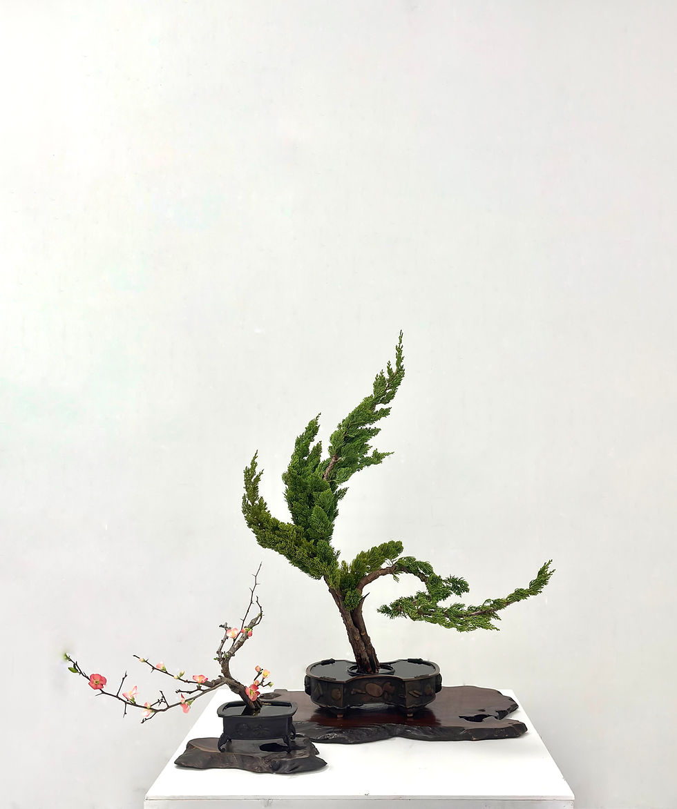 第８０回いけばな展に出展