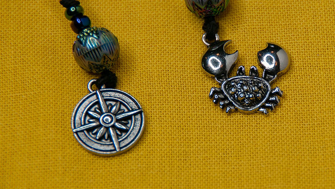Compass and the Crab Bookmark, Large