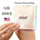 Thumbnail: How to use MaskIT - Step 1 - Insert Hand - MaskIT Tampon Disposal Bag dimensions: 4.25" X 4.50" - White & Opaque