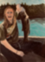 Lindsay and big bass