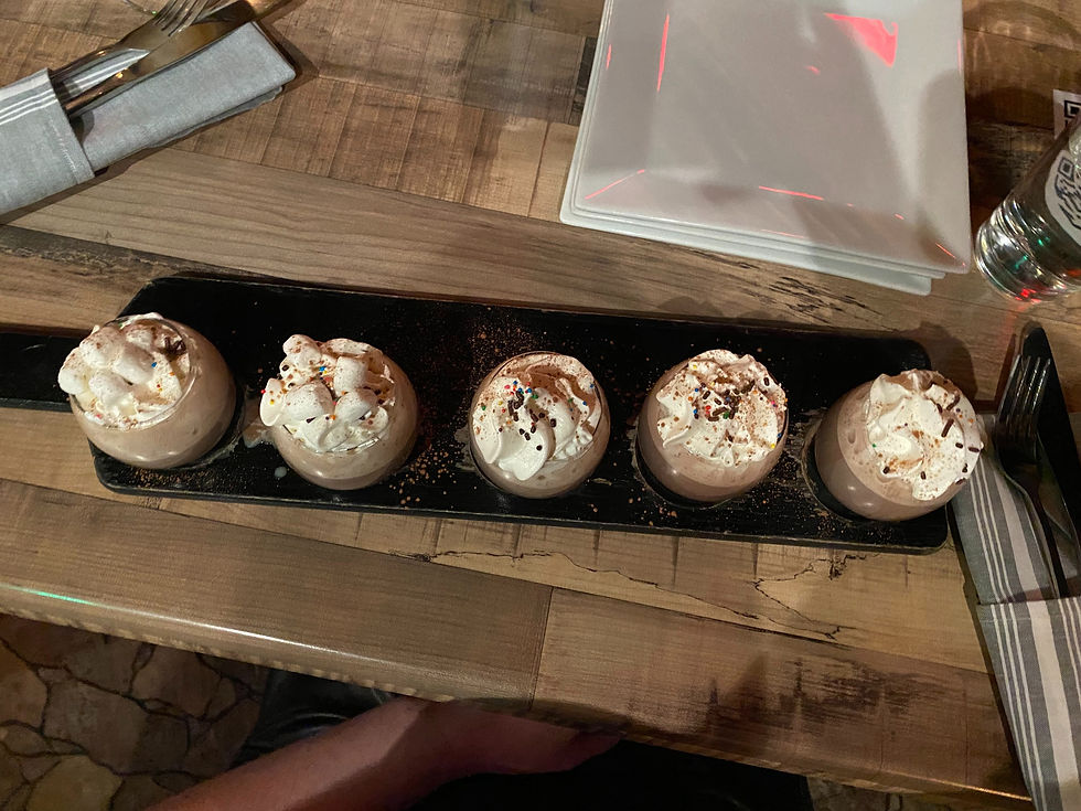 Hot Chocolate Flight from Urban Roast