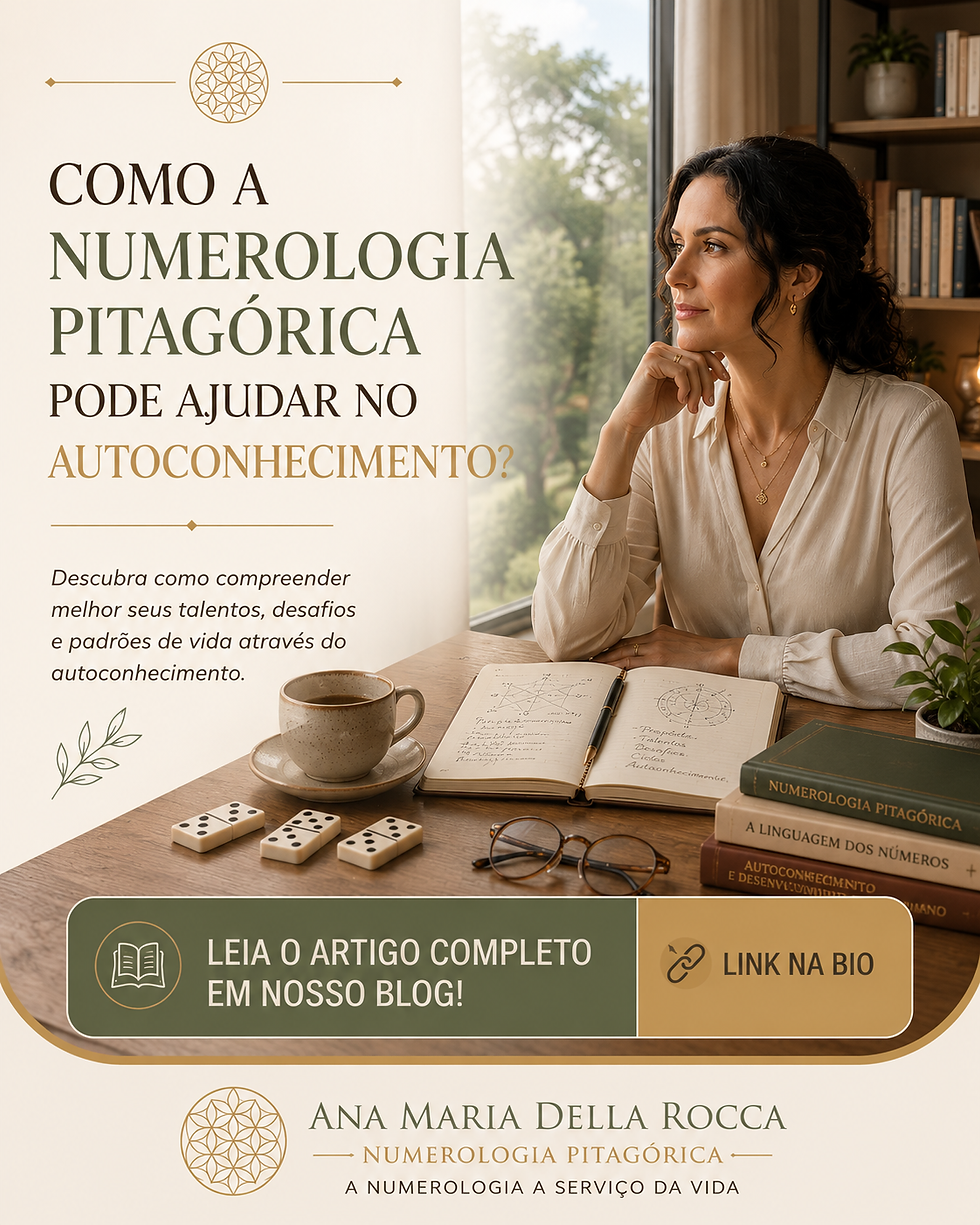 Como a Numerologia Pitagórica ajuda no autoconhecimento.