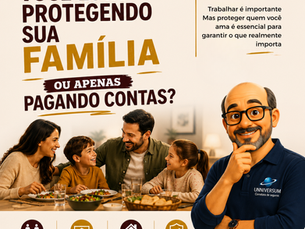 Uninho explica a importância de proteger sua família financeiramente através do planejamento e da proteção familiar.