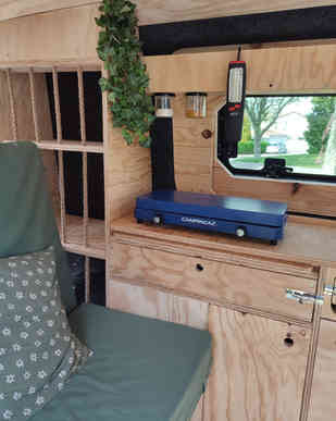 Avant départ en vie de van