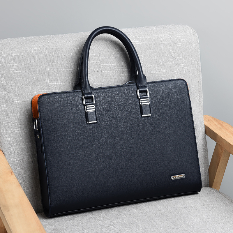 Thumbnail: Briefcase Shoulder Messenger Bag