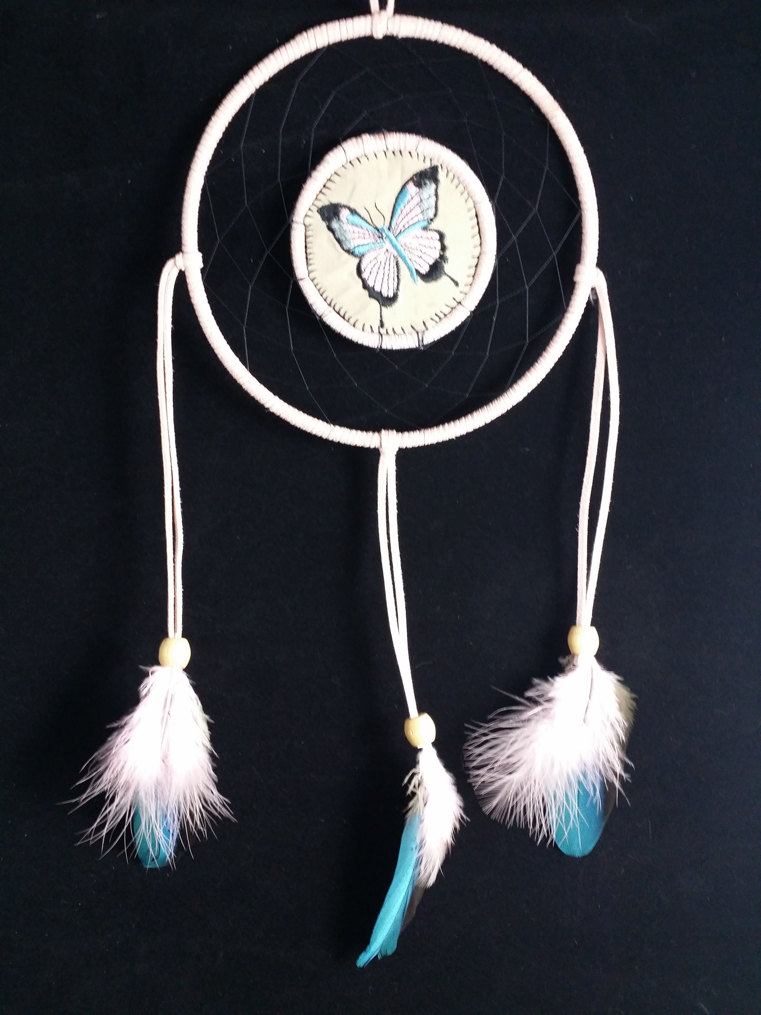 Butterfly Shield Dream Catcher