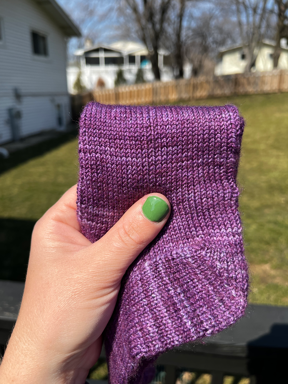 A Year of Socks: March 2022