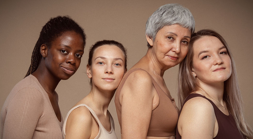 Dr Rohit Krishna's Female Plastic Surgery Patients standing next to each other