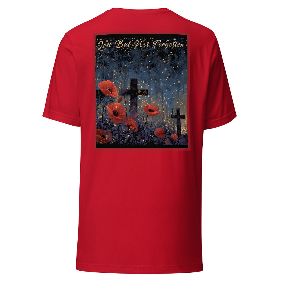 Thumbnail: Lost But Not Forgotten 1  T-shirt