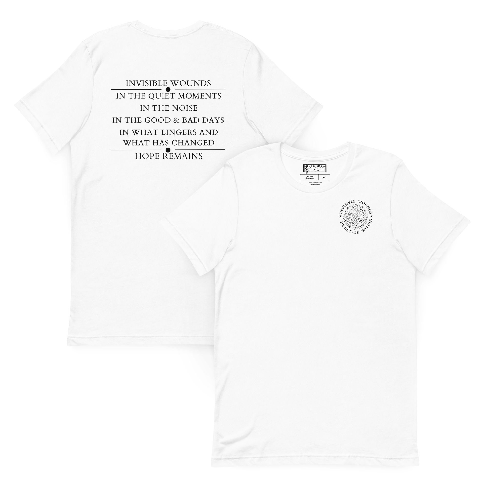 Invisible Wounds - Hope Remains... T-shirt