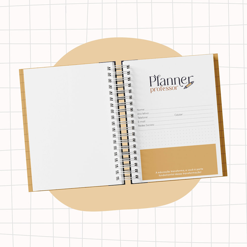 Miniatura: Planner dos Professores A5 Não Datado | Capas e Miolos