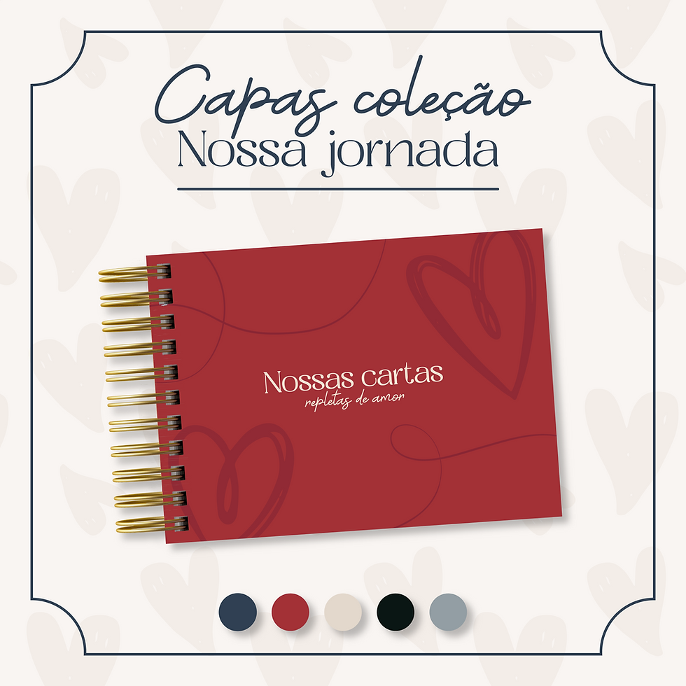 Miniatura: Livro de Cartas A5 | Nossa Jornada