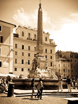 Pantheon Fountain - Rome