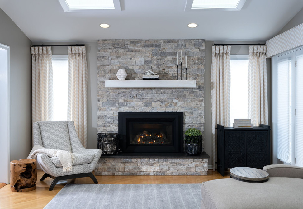 Ambler, PA: Modern Farmhouse Living Room