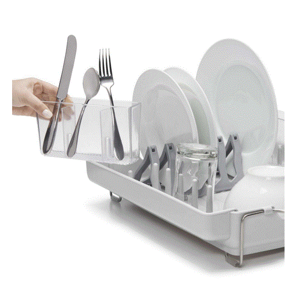 Thumbnail: OXO Good Grips Foldaway Dish Rack