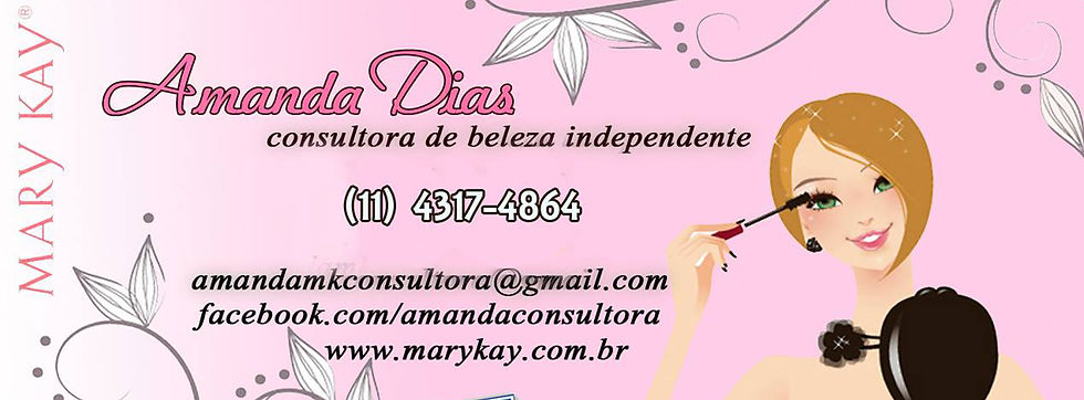 AMANDA DIAS - CONSULTORA MARY KAY
