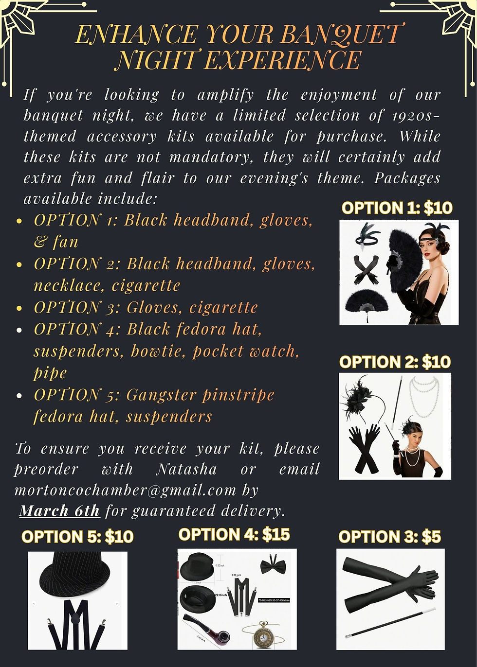 _Banquet Accessory kits