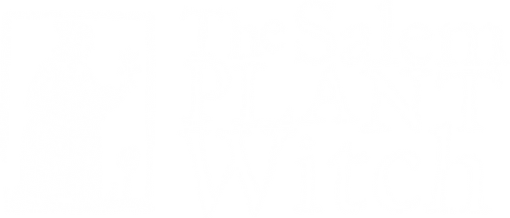The Salem Plant Witch White Logo