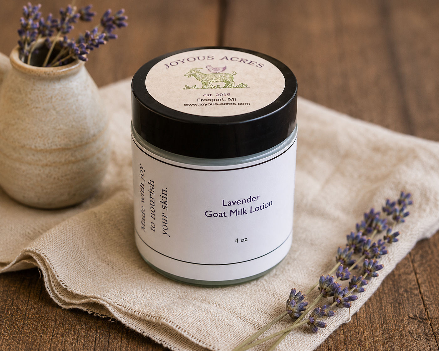 Lavender Goat Milk Lotion 4oz