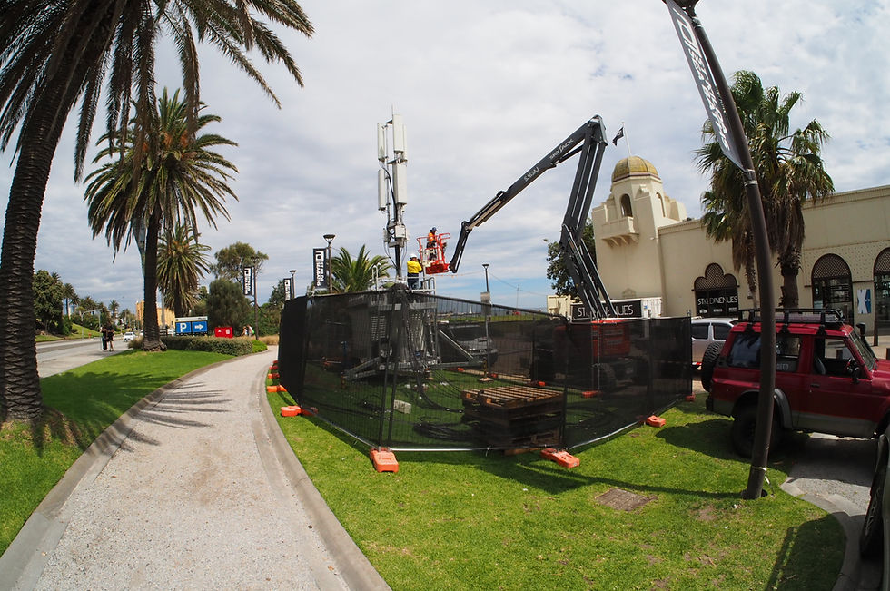 Melbourne temp fence hire