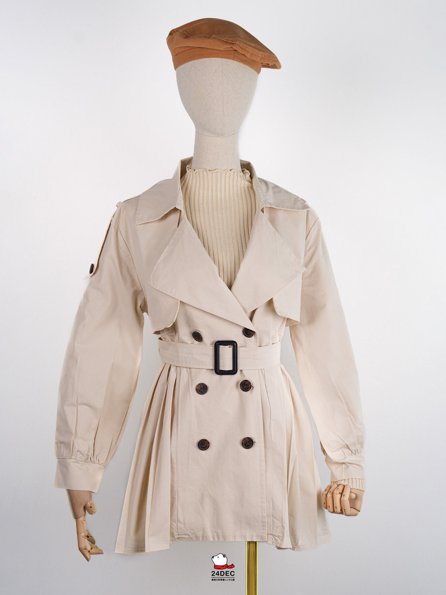 เช่าเสื้อเทรนช์โค้ท หญิง รุ่น SHOGAWA