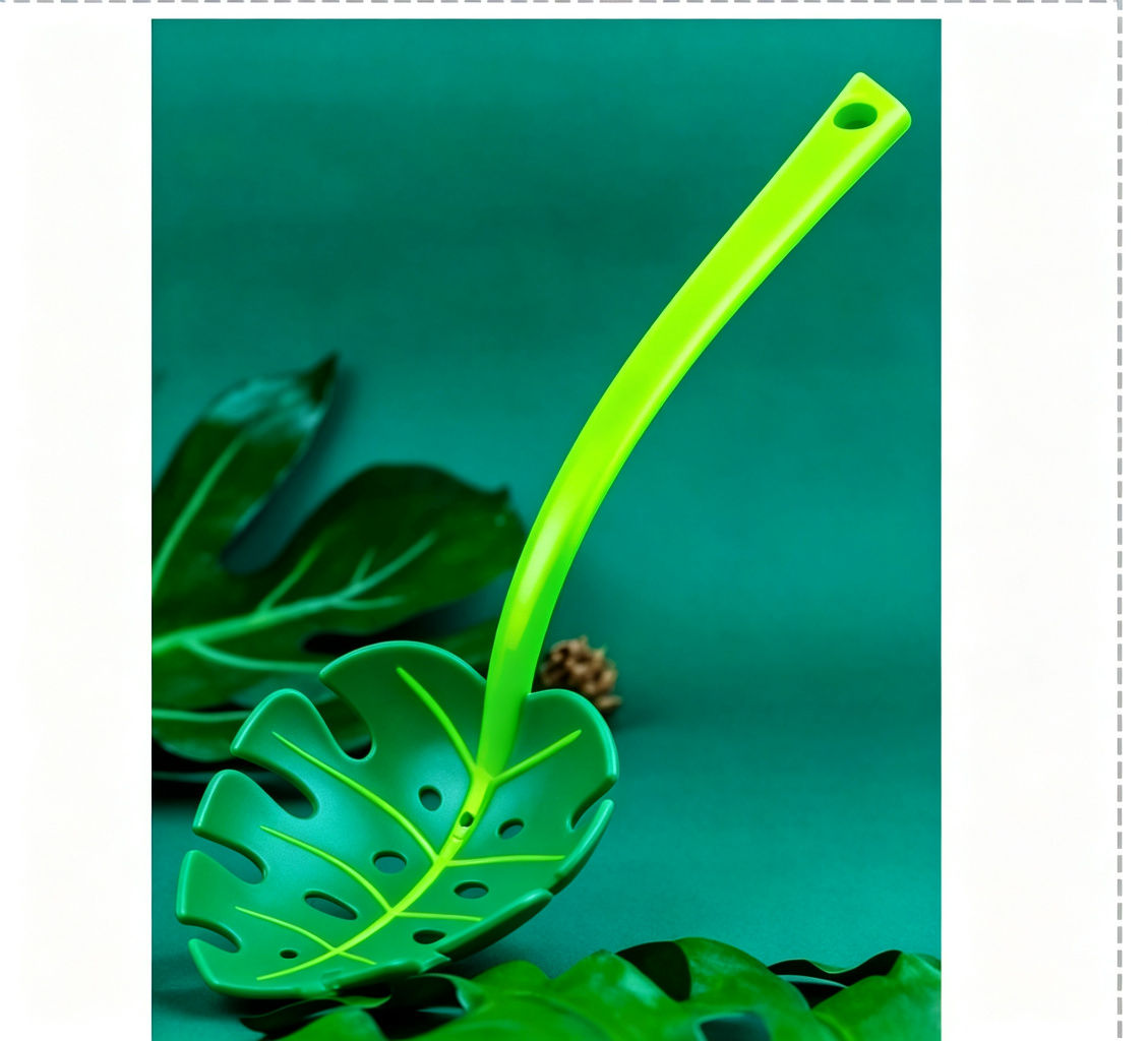 Creative Monstera Leaf Skimmer Spoon For Kitchen Pasta