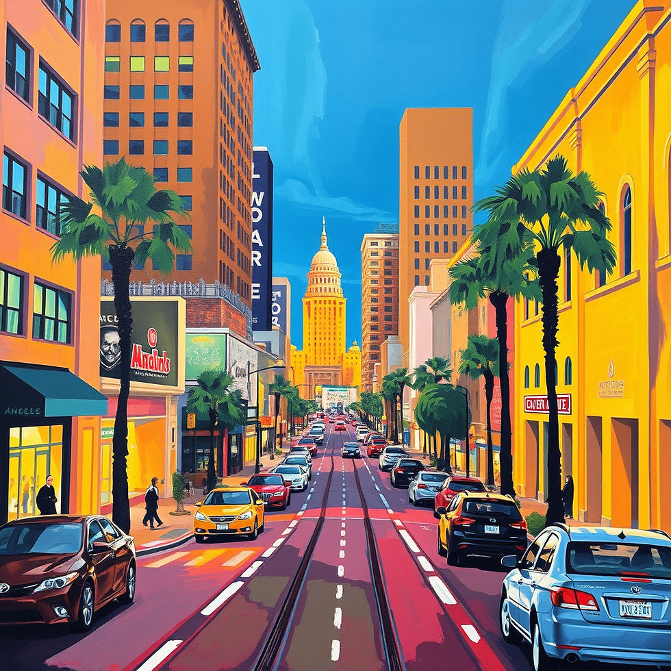 Los Angeles downtown painting style.jpg