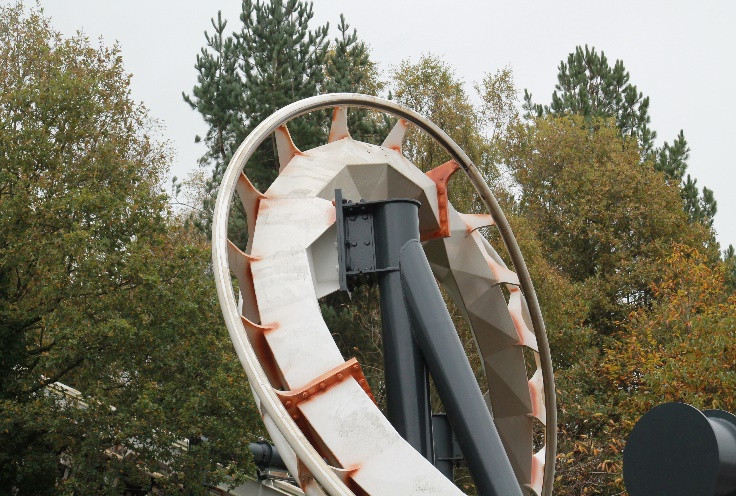 Nemesis Rollercoaster in 2017