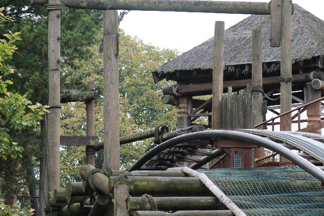 Runaway Mine Train Rollercoaster 2017
