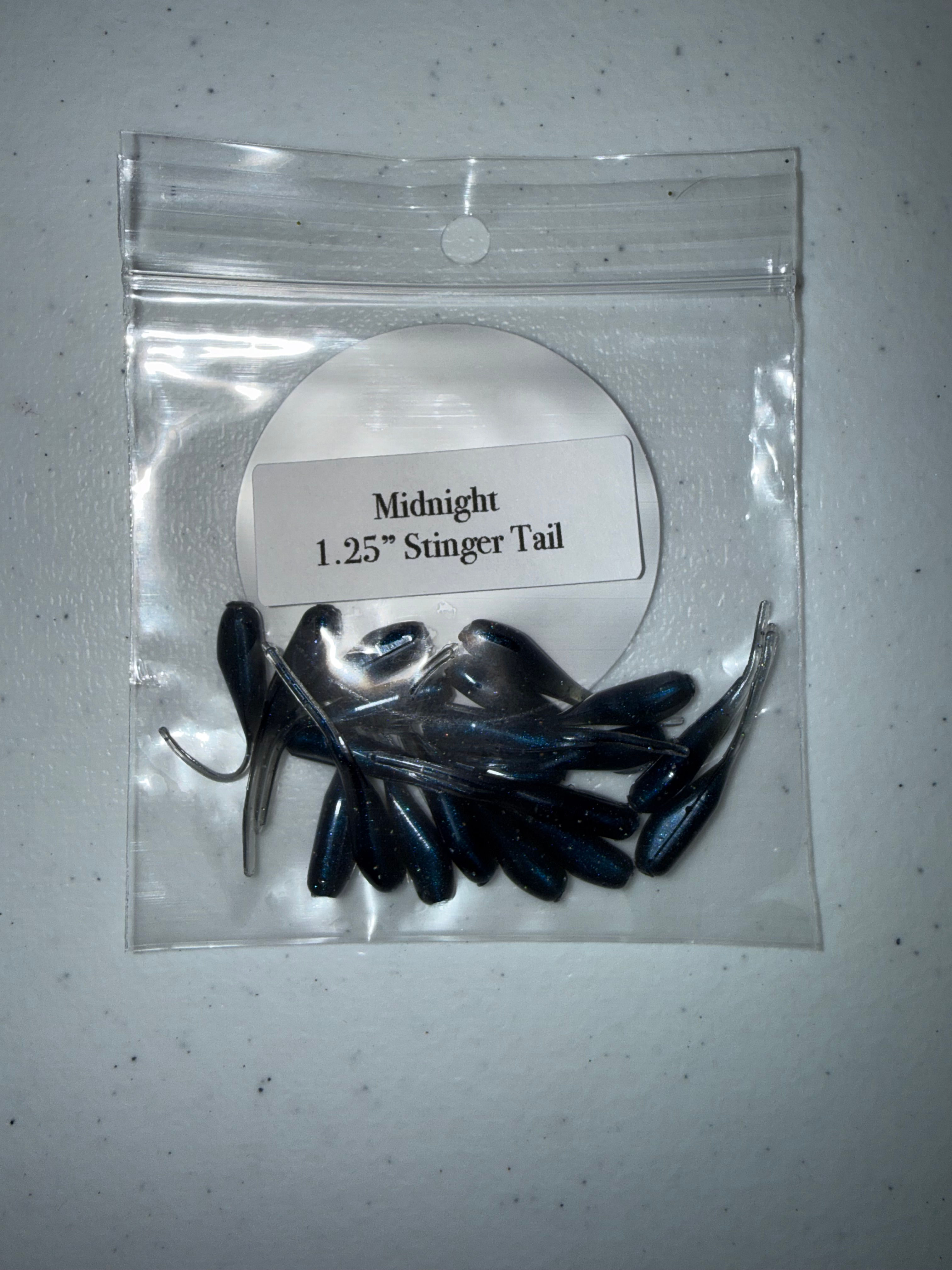 Midnight 1.25" Stinger Tail