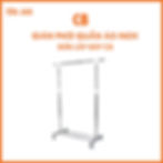 Hình thu nhỏ: Giàn Phơi Đơn Lắp Ráp Inox CB