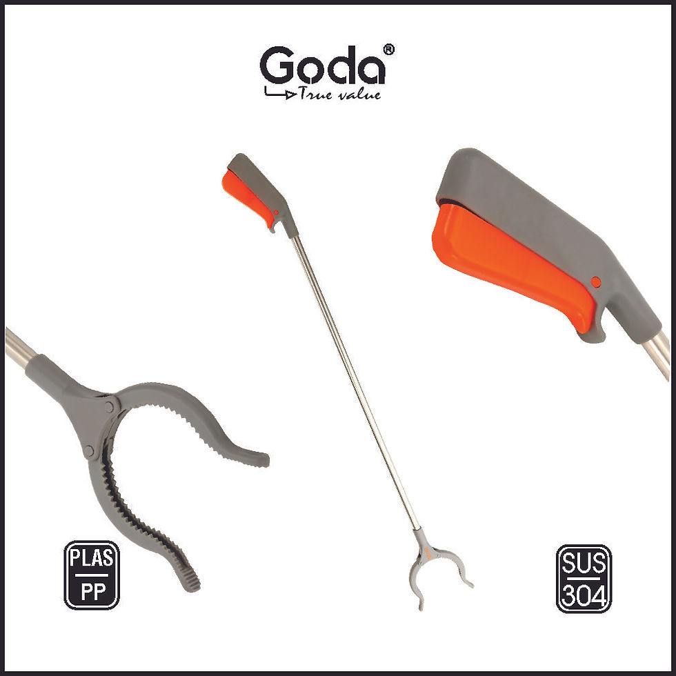 Thumbnail: Goda stainless steel trash can