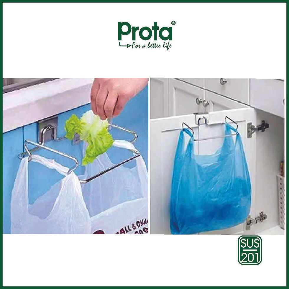 Thumbnail: Prota Multi-Purpose Trash Bag and Kitchen Towel Rack