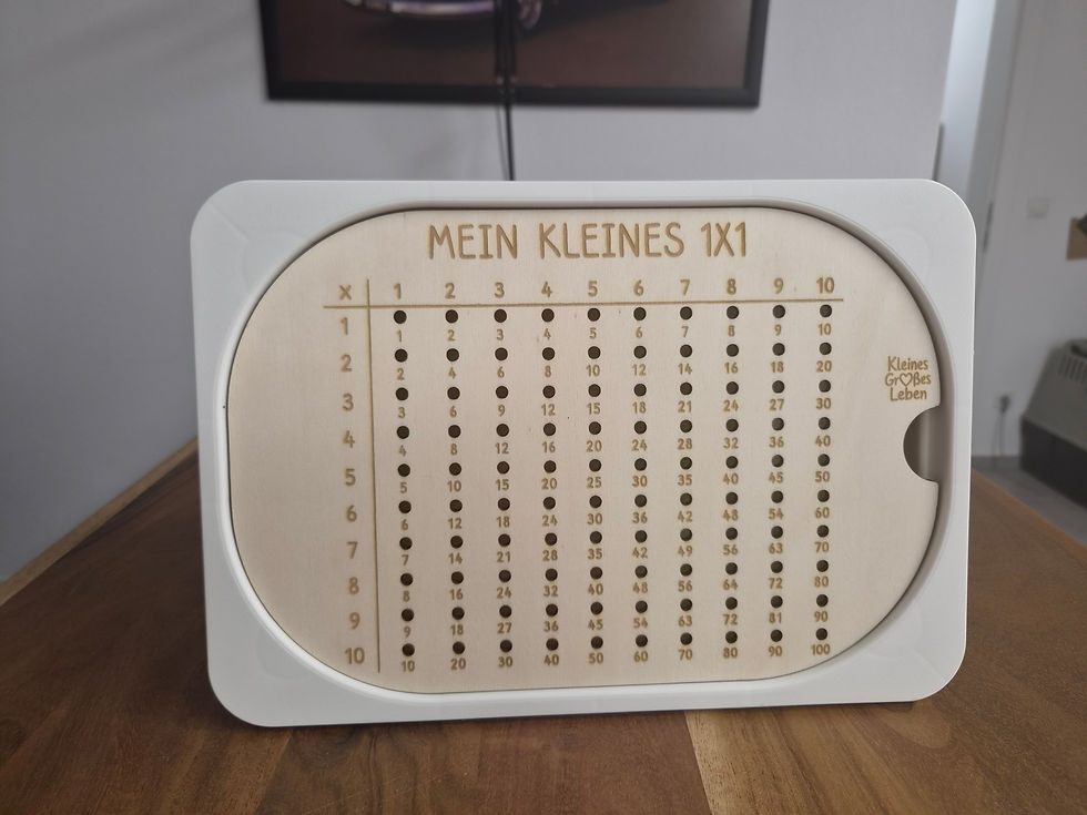 Miniaturbild: 1×1 Lernplatte – spielerisch das Einmaleins entdecken
