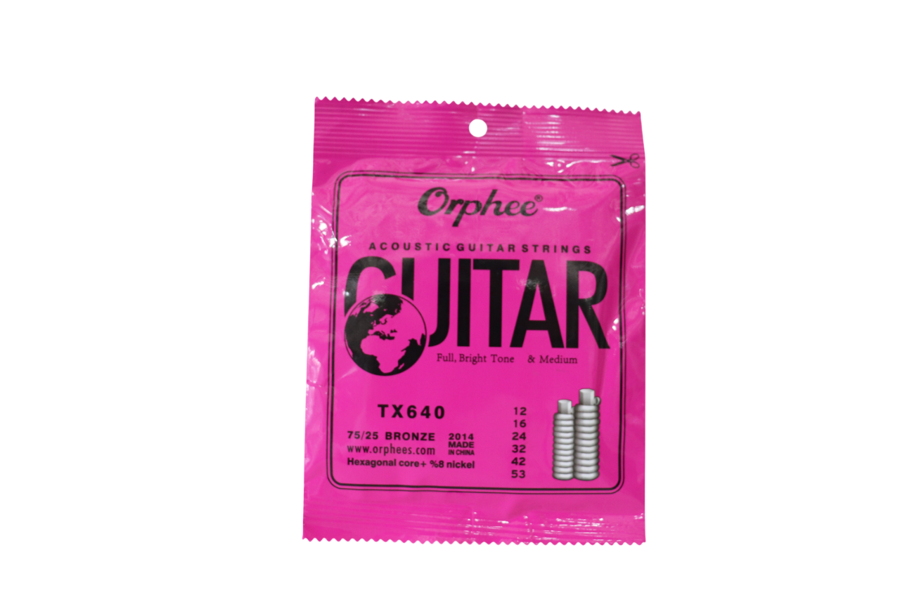 Cuerdas de guitarra Acustica acero