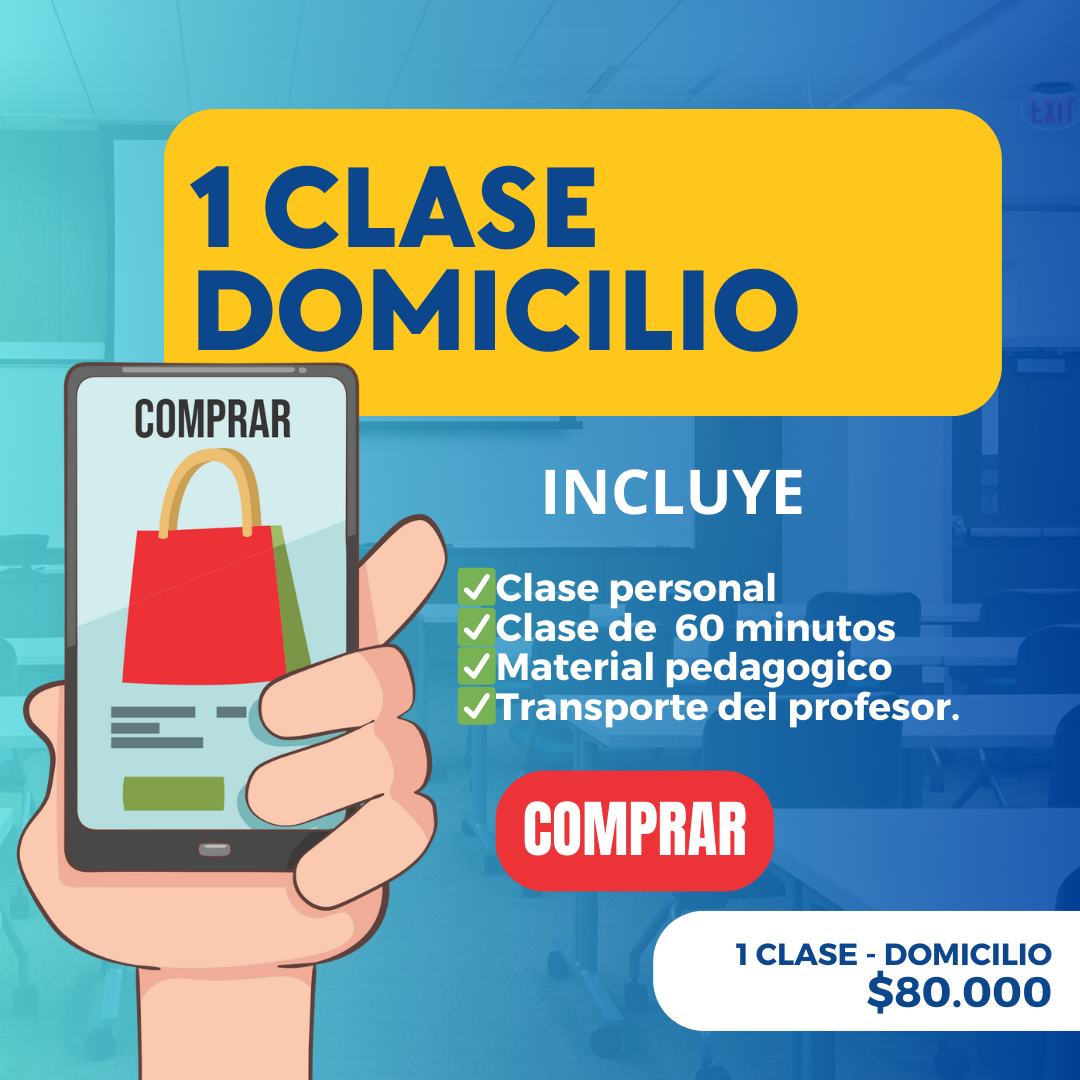 Paquete 1 Clase a Domicilio (1 clase)