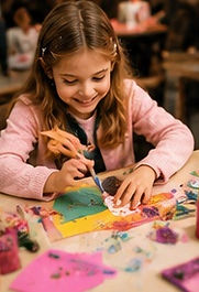 ateliers créatifs pour enfants à tours