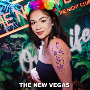 maquillage coachella avec maquillage à l'eau pour soirées en clubs et discothèques à Tours et en Indre et Loire