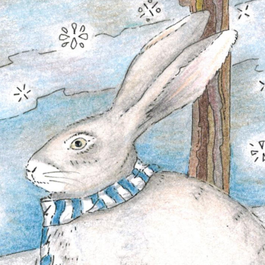 Thumbnail: Cozy Rabbit (original drawing)
