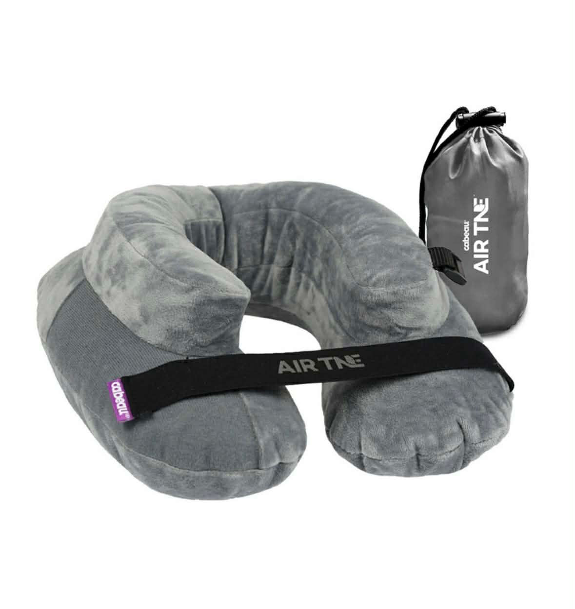 Cabeau Air TNE Travel Neck Pillow And Travel Bag Set