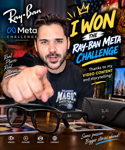 Alejandro Stojanovic Winner RayBan Meta Challenge